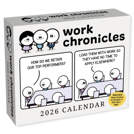 Work Chronicles 2026 DaytoDay Calendar