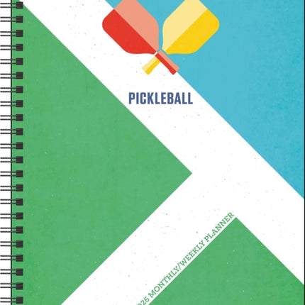 Pickleball 12Month 2026 WeeklyMonthly Planner