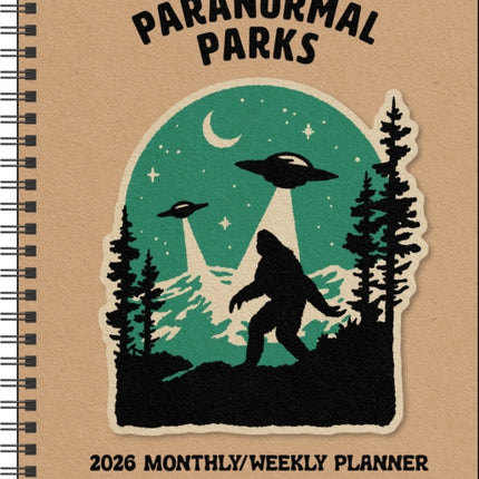 Paranormal Parks 12Month 2026 MonthlyWeekly