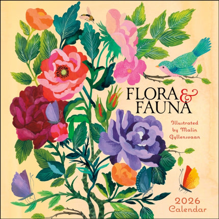 Flora  Fauna 2026 Wall Calendar