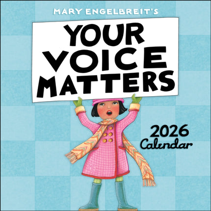 Mary Engelbreits Your Voice Matters 2026 Wall