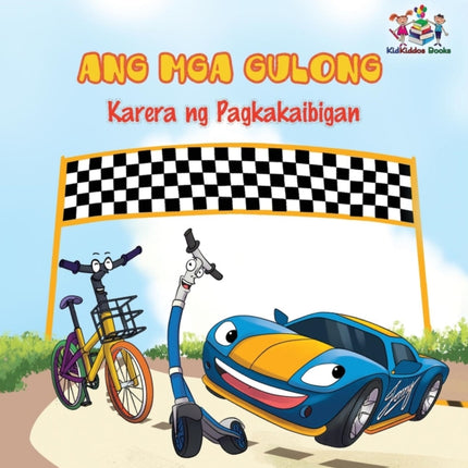 The Wheels -The Friendship Race: Tagalog language children's book