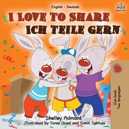 I Love to Share Ich teile gern: English German