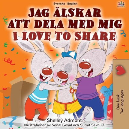 I Love to Share (Swedish English Bilingual
