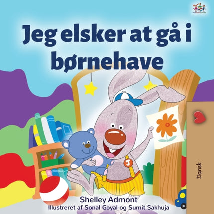 I Love to Go to Daycare (Danish Book for Kids)