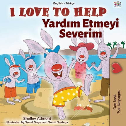 I Love to Help (English Turkish Bilingual Book