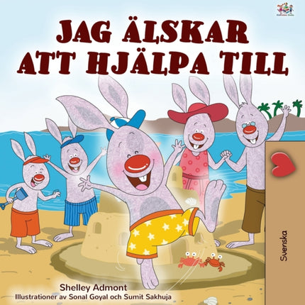 I Love to Help (Swedish Children's Book)