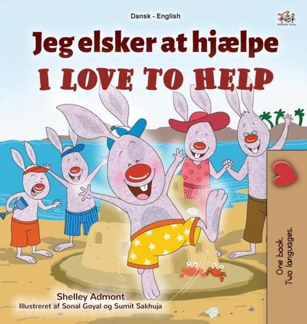 I Love to Help (Danish English Bilingual Book for Kids)