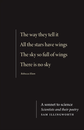 A Sonnet to Science: Scientists and Their Poetry