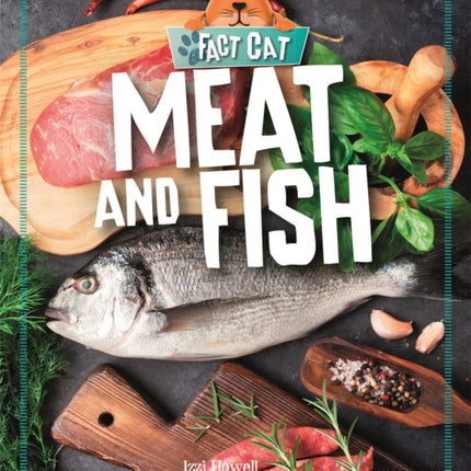 Meat and Fish Fact Cat Healthy Eating