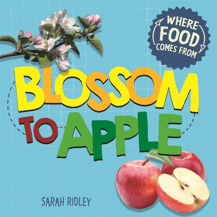 Where Food Comes From Blossom to Apple