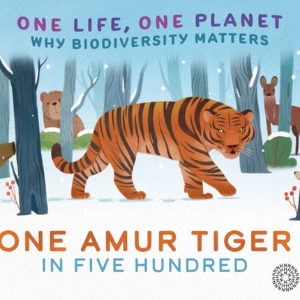 One Life One Planet One Amur Tiger in Five Hundred