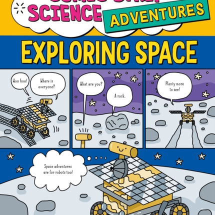 Comic Strip Science Adventures Exploring Space