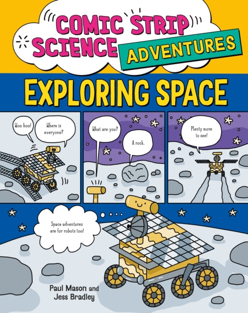 Comic Strip Science Adventures Exploring Space