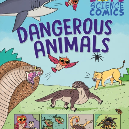 Professor Hoots Science Comics Dangerous Animals