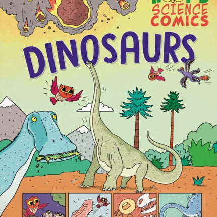Professor Hoots Science Comics Dinosaurs