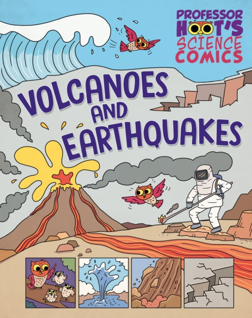 Professor Hoots Science Comics Volcanoes and