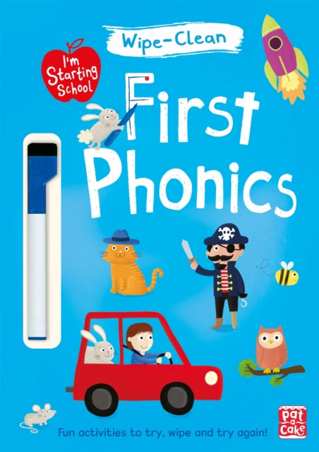 I'm Starting School: First Phonics: Wipe-clean book with pen