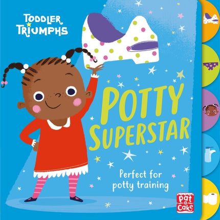 Toddler Triumphs: Potty Superstar: A potty training book for girls