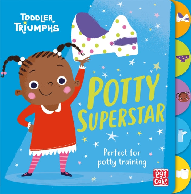 Toddler Triumphs: Potty Superstar: A potty training book for girls