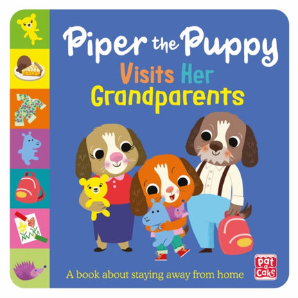 First Experiences Piper the Puppy Visits her Grandparents