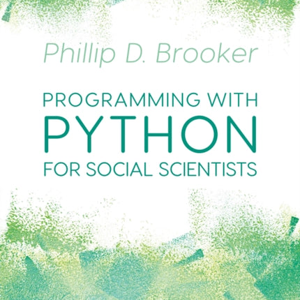 Programming with Python for Social Scientists