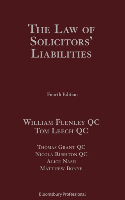 The Law of Solicitors’ Liabilities