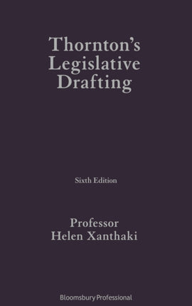 Thornton's Legislative Drafting