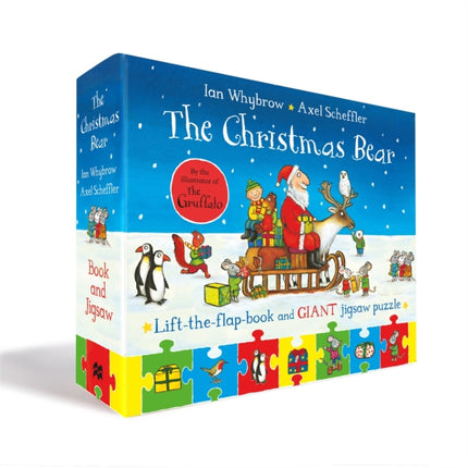 The Christmas Bear Book and Jigsaw Set Tom and