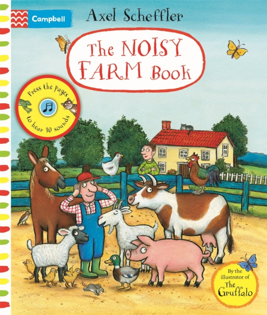 The Noisy Farm Book: A press-the-page sound book