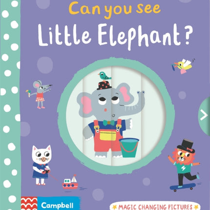 Can you see Little Elephant?: Magic changing pictures