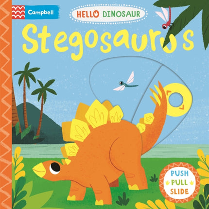 Stegosaurus: A Push Pull Slide Dinosaur Book