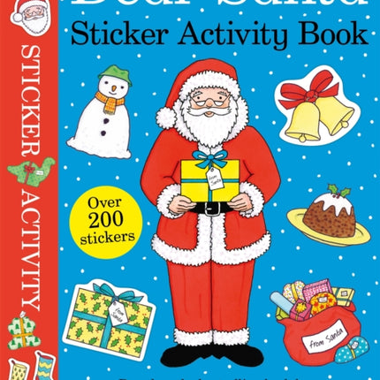 Dear Santa Sticker Activity Book