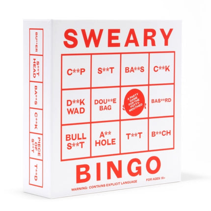 Sweary Bingo A party game for the pottymouthed