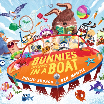 Bunnies in a Boat