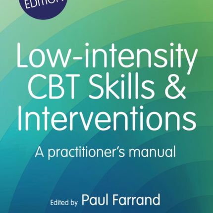 Lowintensity CBT Skills and Interventions