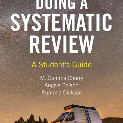 Doing a Systematic Review: A Student′s Guide