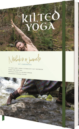 Kilted Yoga Lined Notebook