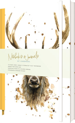 Bree Merryn Stag Lined Notebook