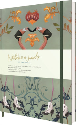 Sandrine Chambery Flamingos Lined Notebook