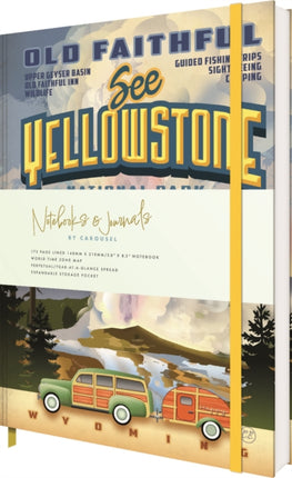 See America Yellowstone Lined Notebook