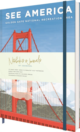 See America San Francisco Lined Notebook