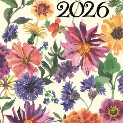 2026 Emma Bridgewater Garden Flowers Deluxe Diary Planner