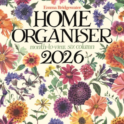 2026 Emma Bridgewater Garden Flowers Wall Planner