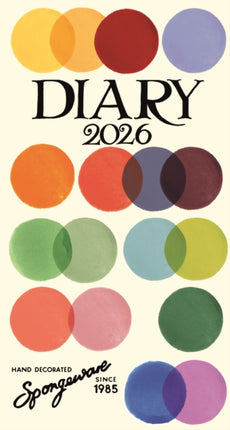 Emma Bridgewater Colour Palette Deluxe Slim Diary 2026