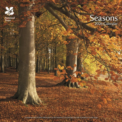 National Trust Seasons Square Wall Calen