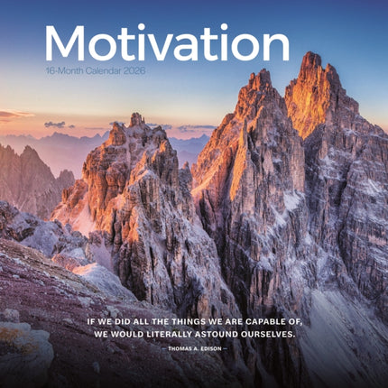 2026 Motivation Wall Calendar