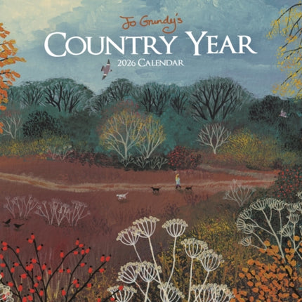 Jo Grundy Country Year A4 Calendar 2026