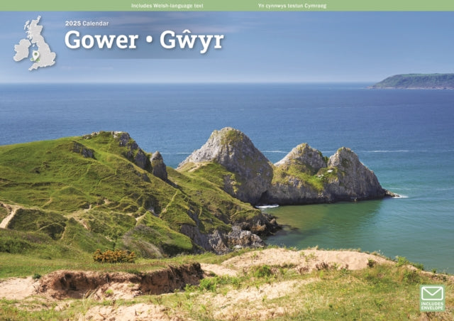 Gower A4 Calendar 2025