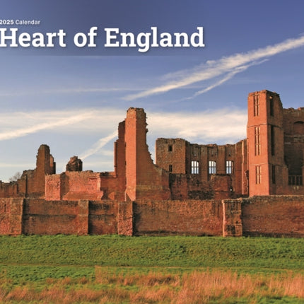 Heart Of England A4 Calendar 2025